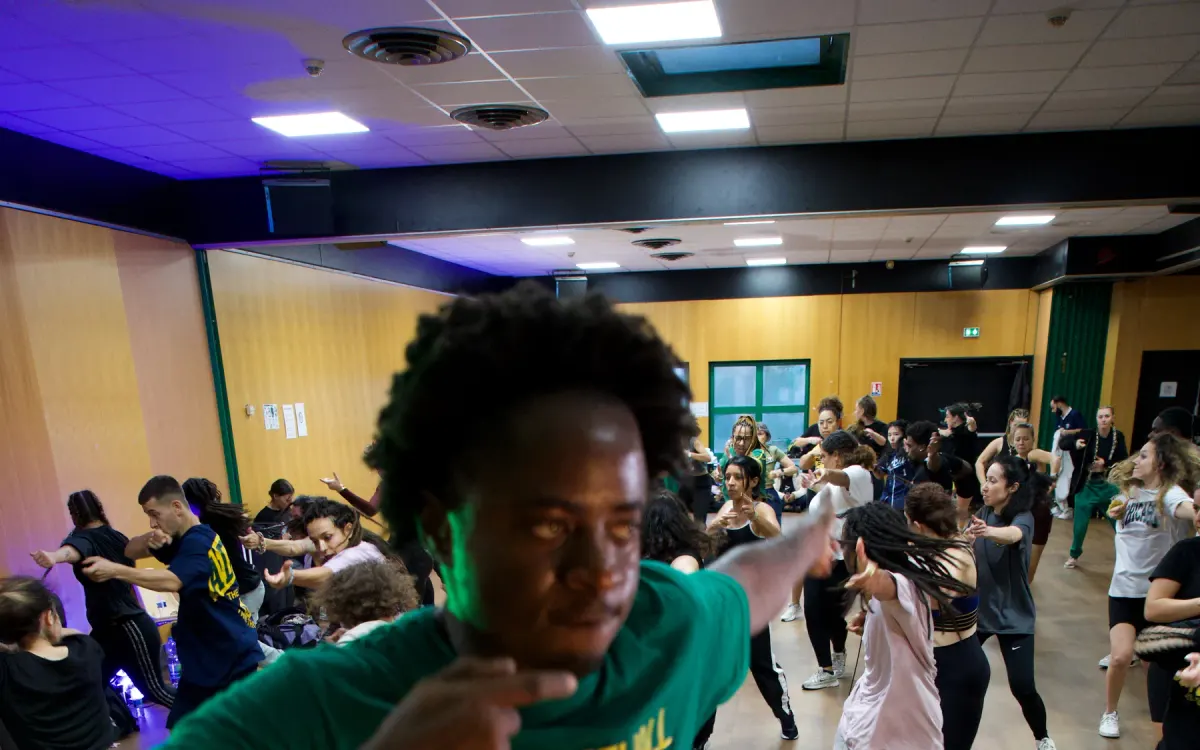 Page d'accueil du site DanceHall Online Lab